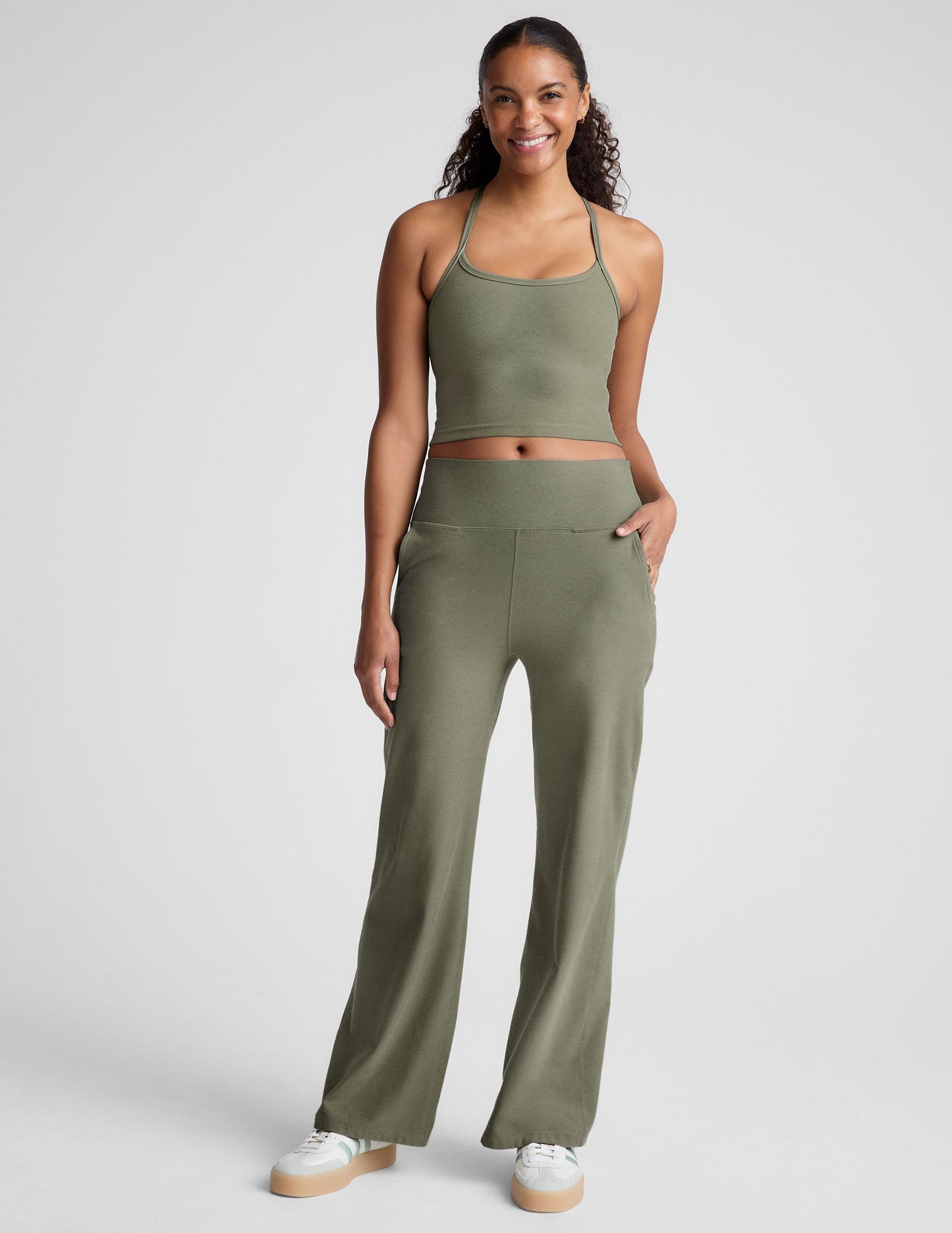 Beyond Yoga Spacedye Slim Racerback Cropped Tank