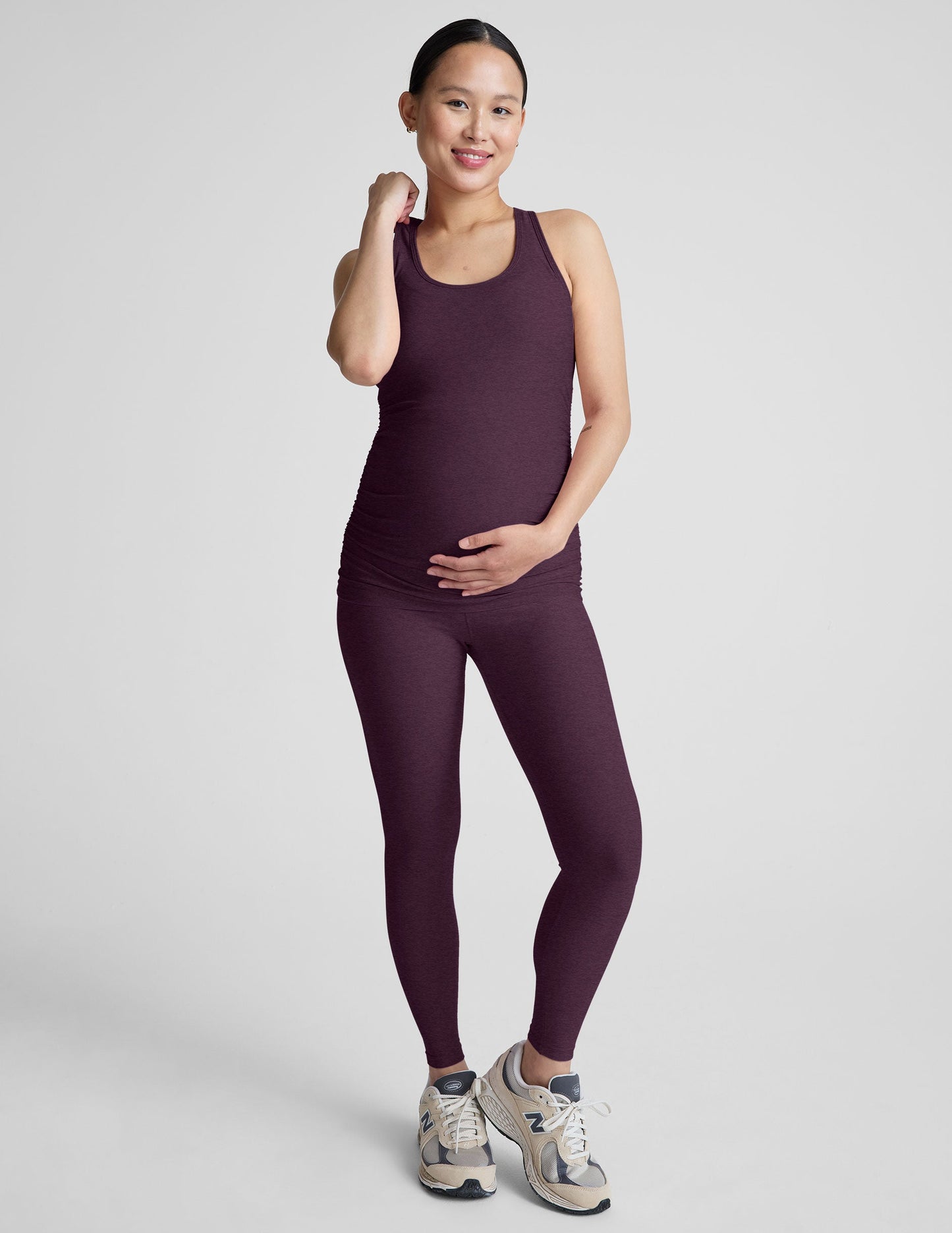 Beyond Yoga Featherweight Let it Grow Racerback Maternity Tank