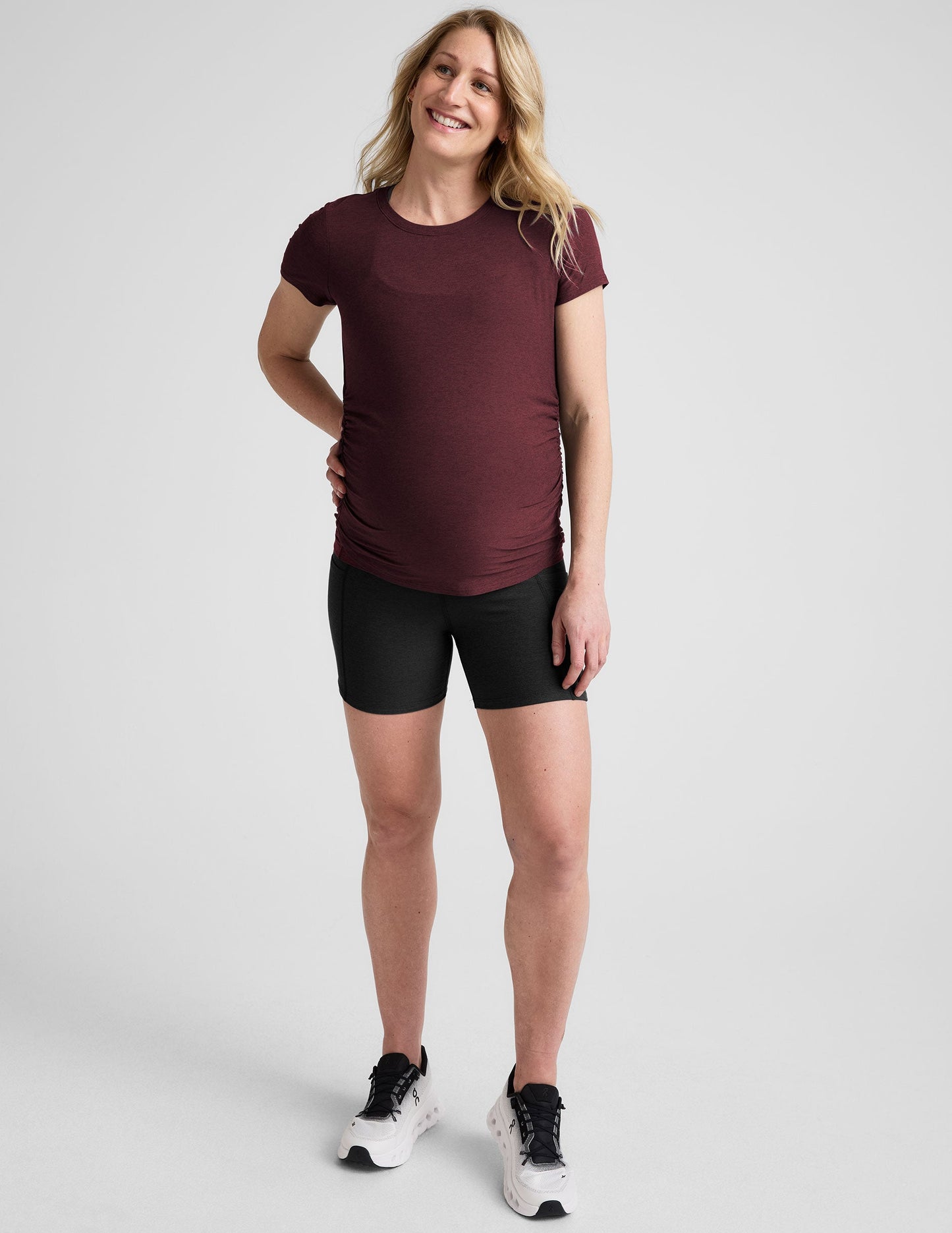 Beyond Yoga Featherweight One & Only Maternity Tee