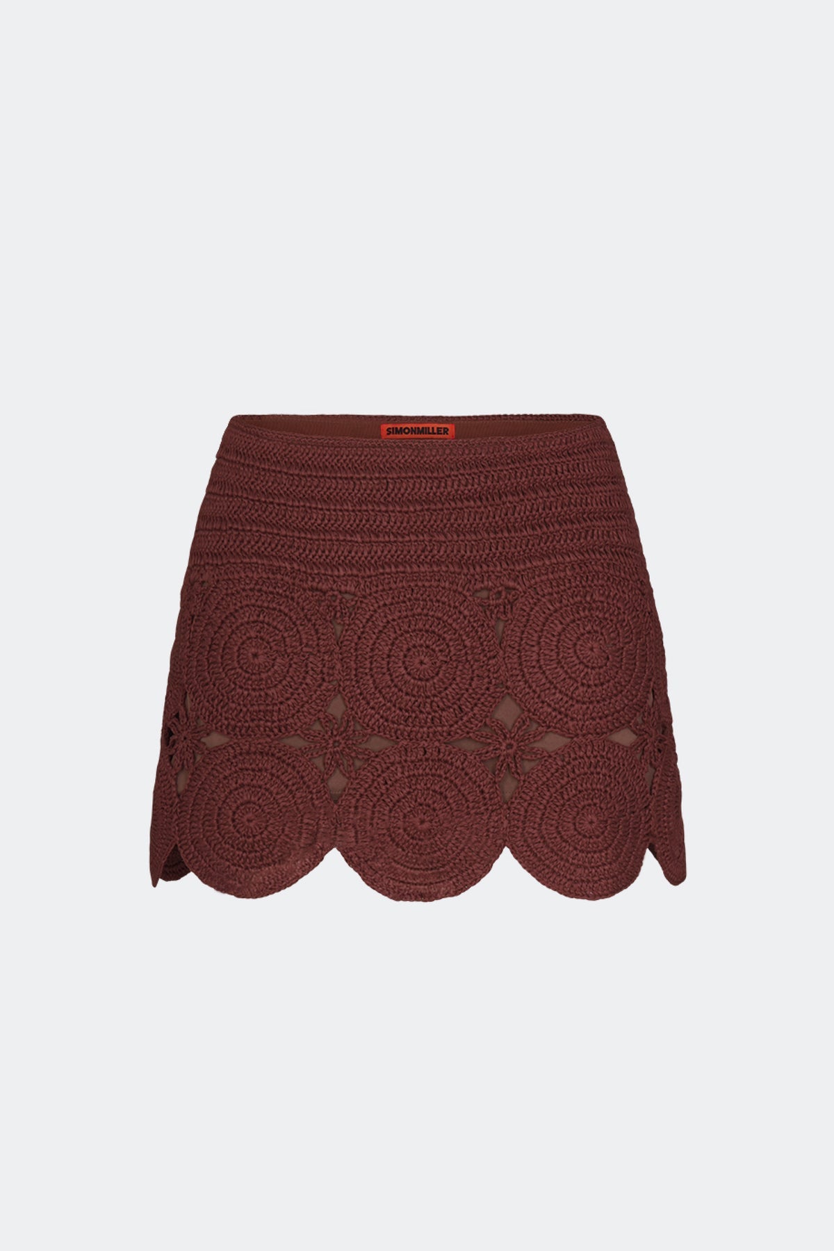 Beep Beep Mini Skirt - Choco Brown