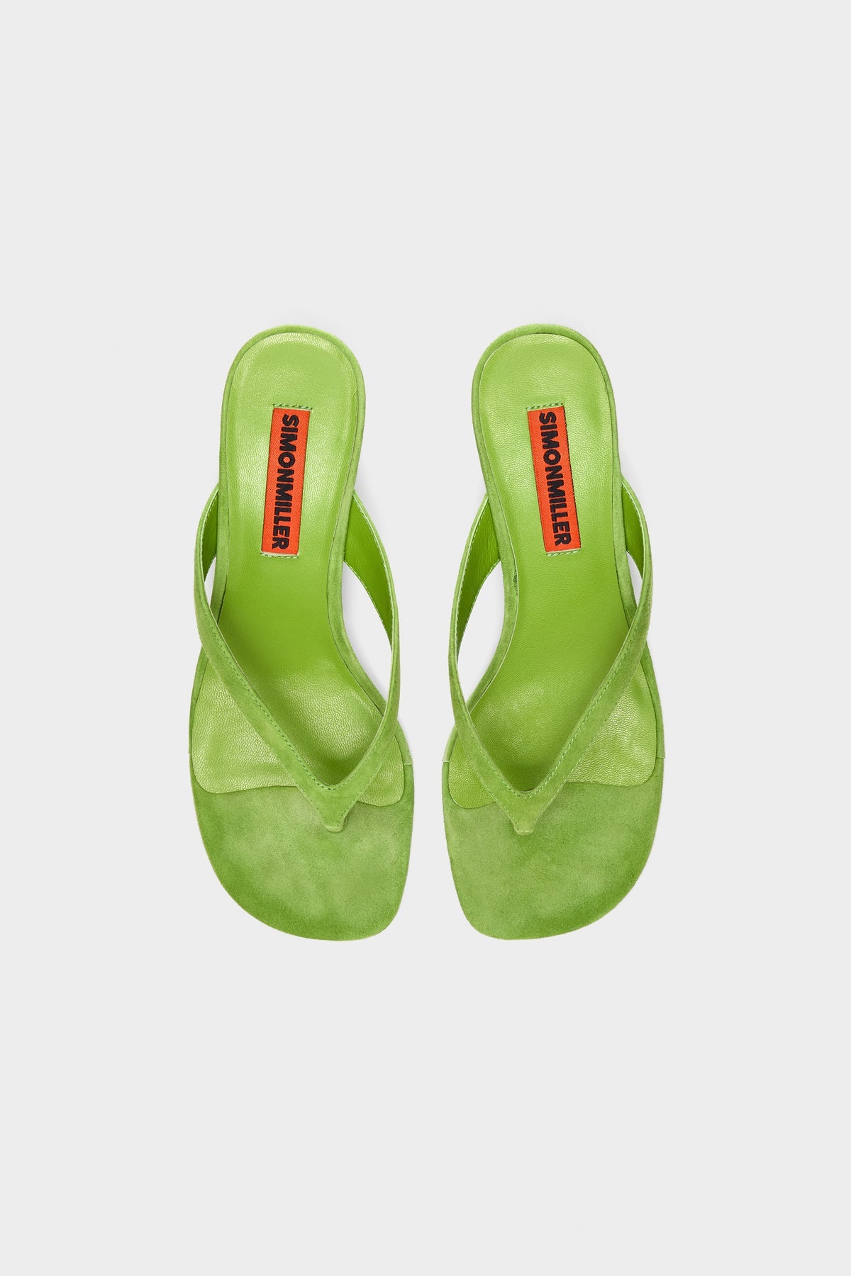 Suede Beep Thong - Matcha