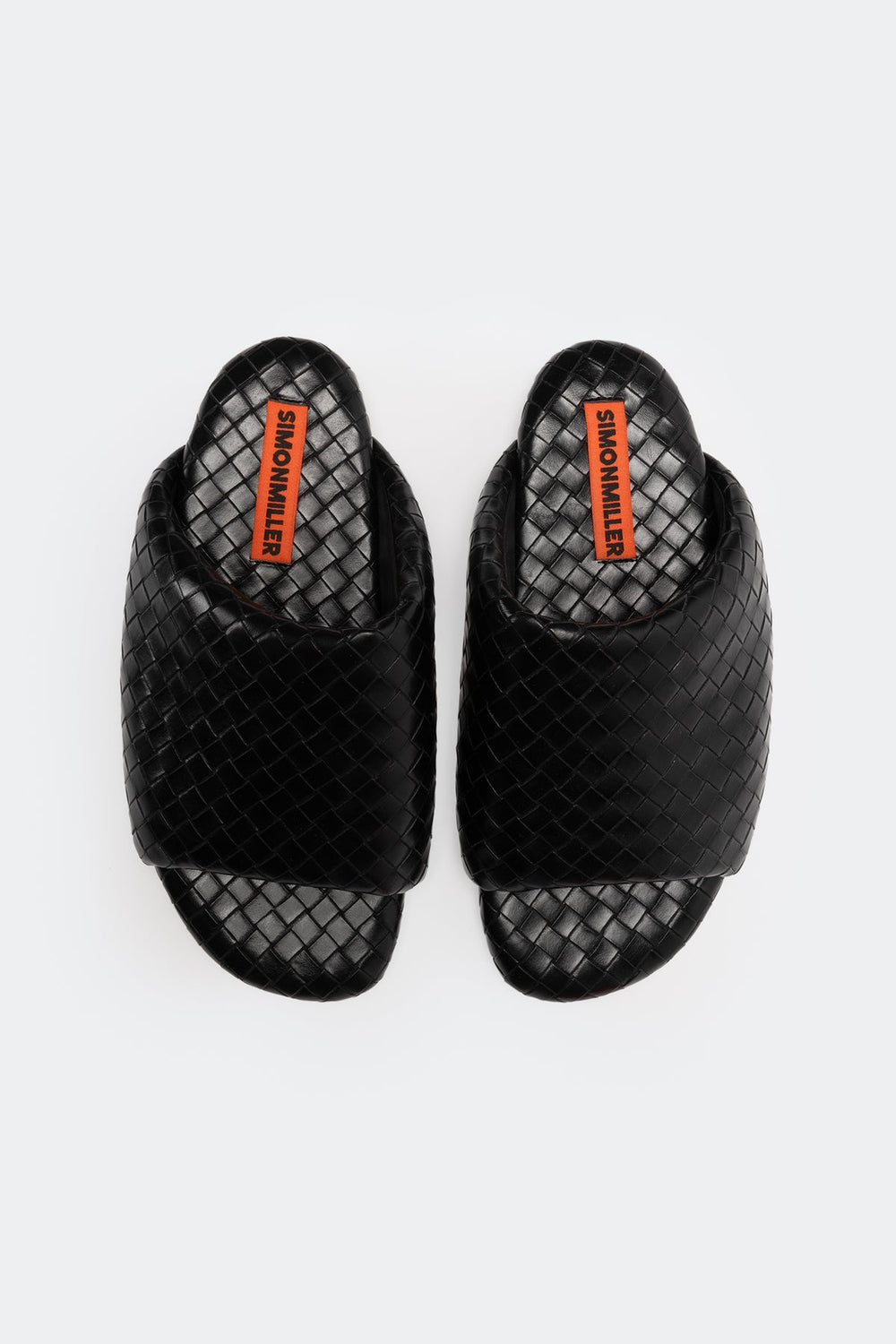 Woven Bubble Slide - BLACK