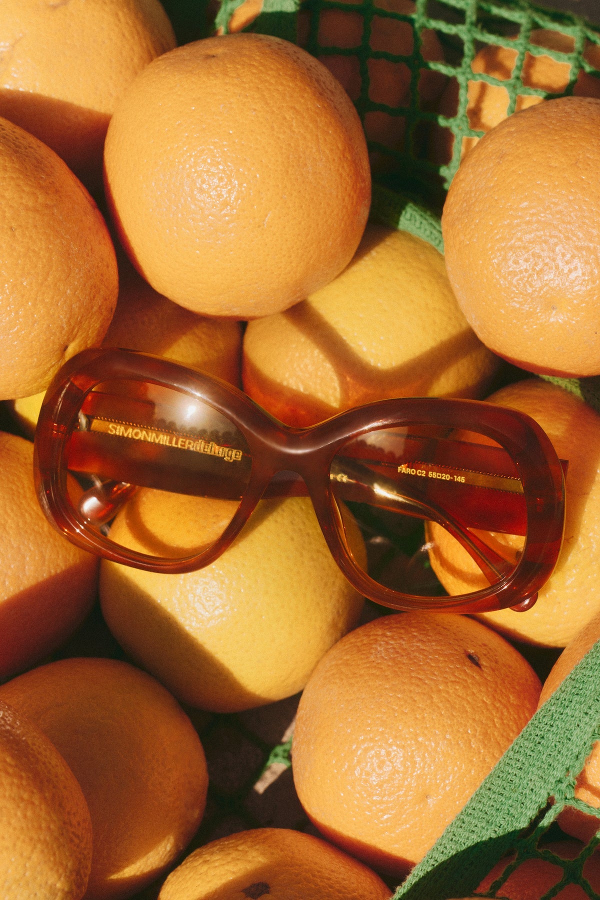 SM X DELARGE FARO SUNGLASSES - HAVANA