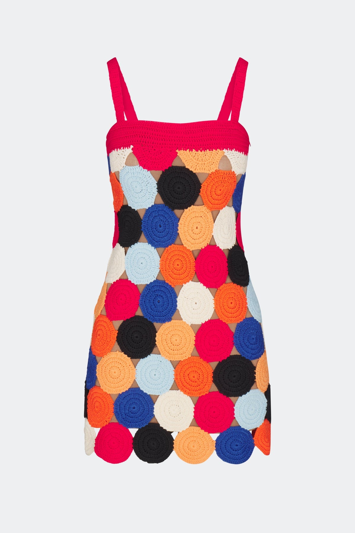 Beep Beep Tank Mini Dress - Confetti