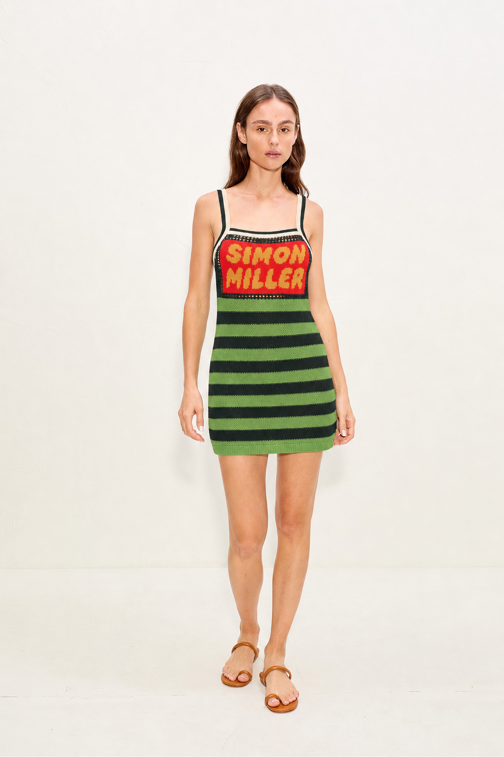 Dibby Crochet Mini Dress - Classic Dibby Graphic