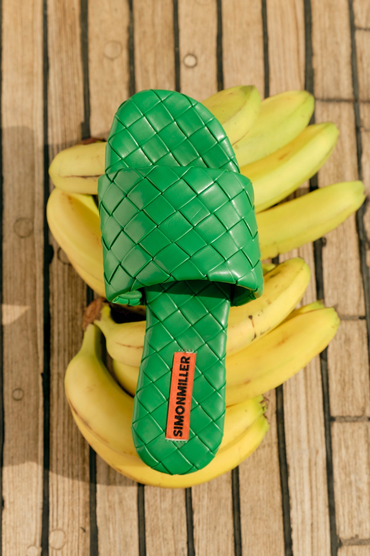 Woven Salerno Sandal - Gummy Green