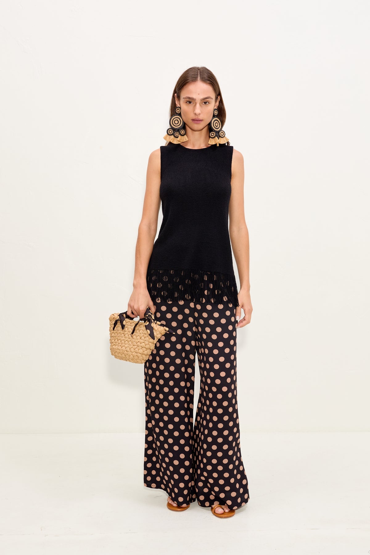 Lisel Knit Top - Black