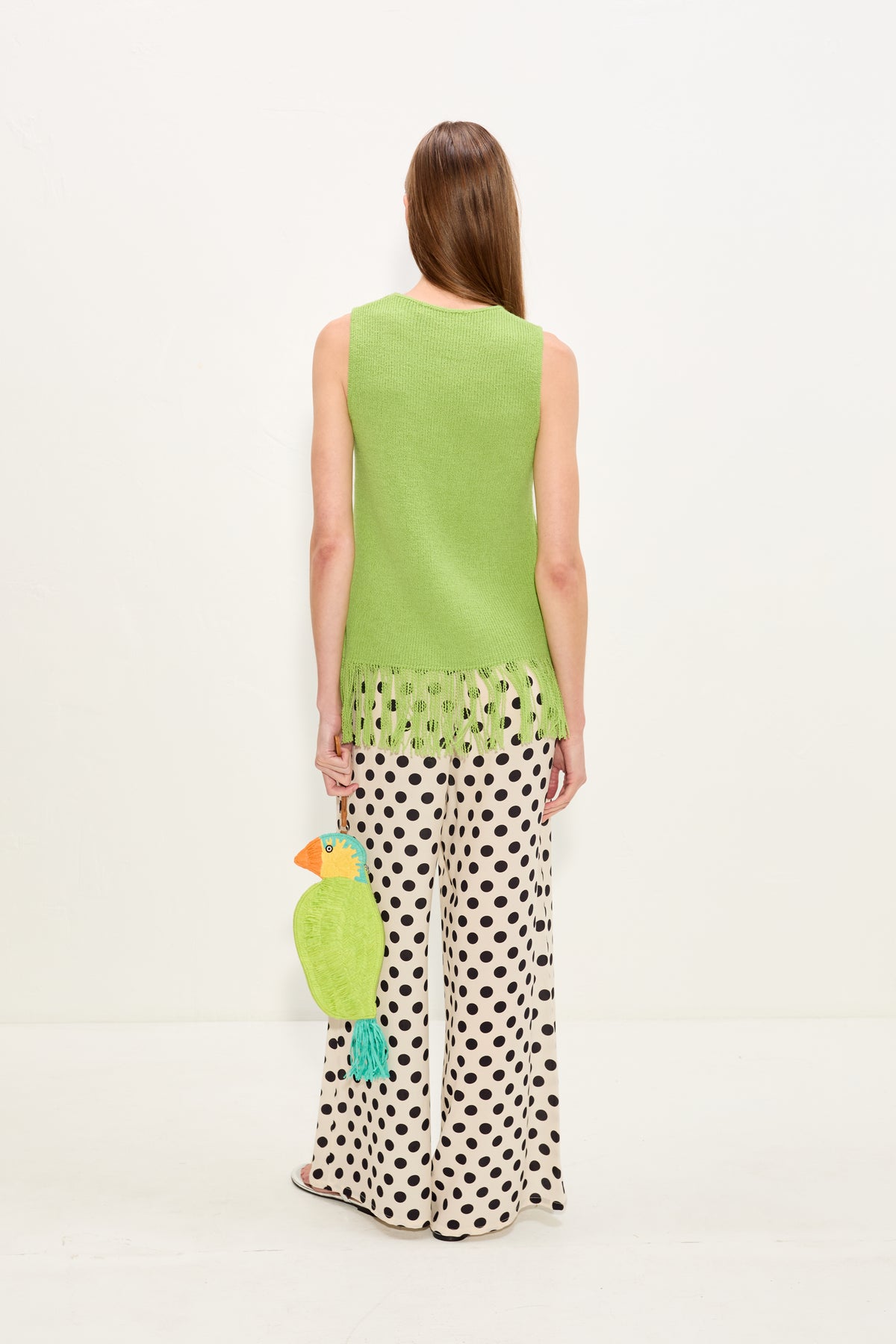 Lisel Knit Top - Lime