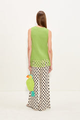 Lisel Knit Top - Lime
