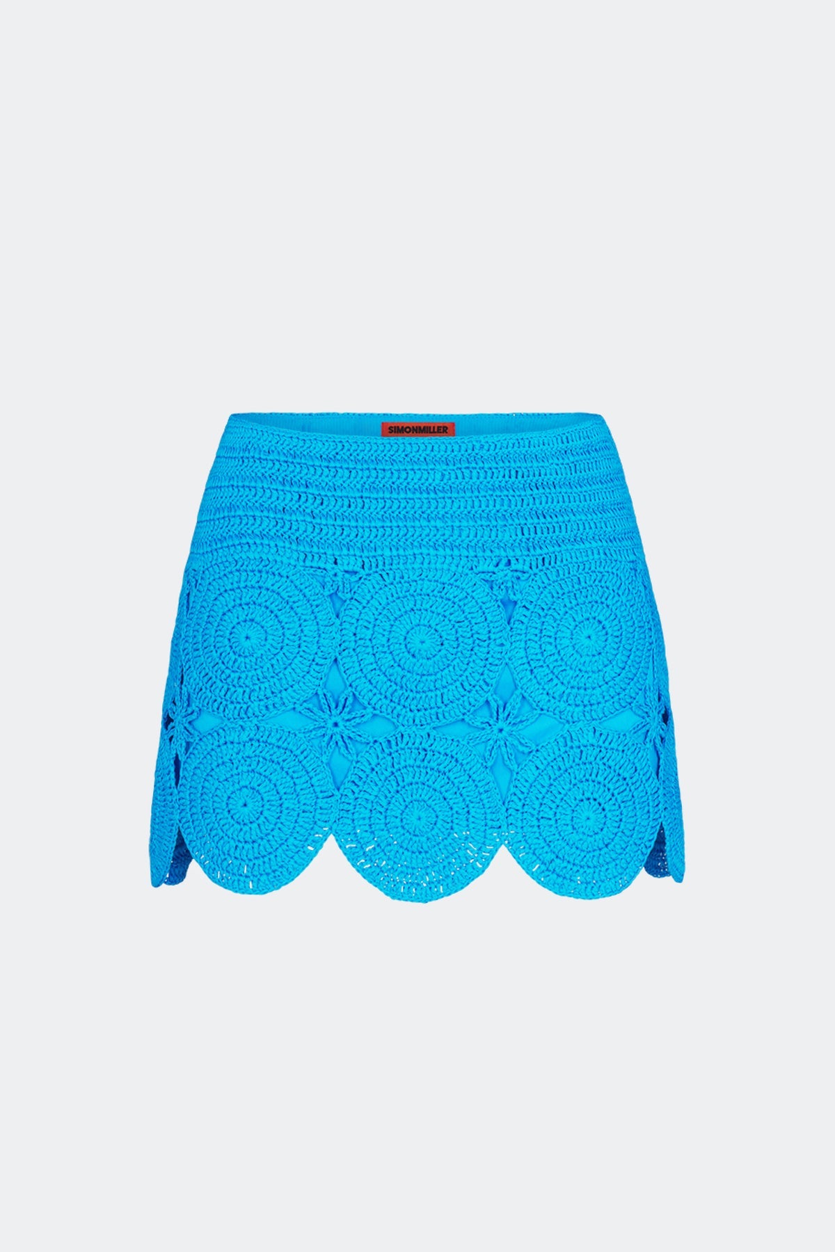 Beep Beep Mini Skirt - Adriatic Blue