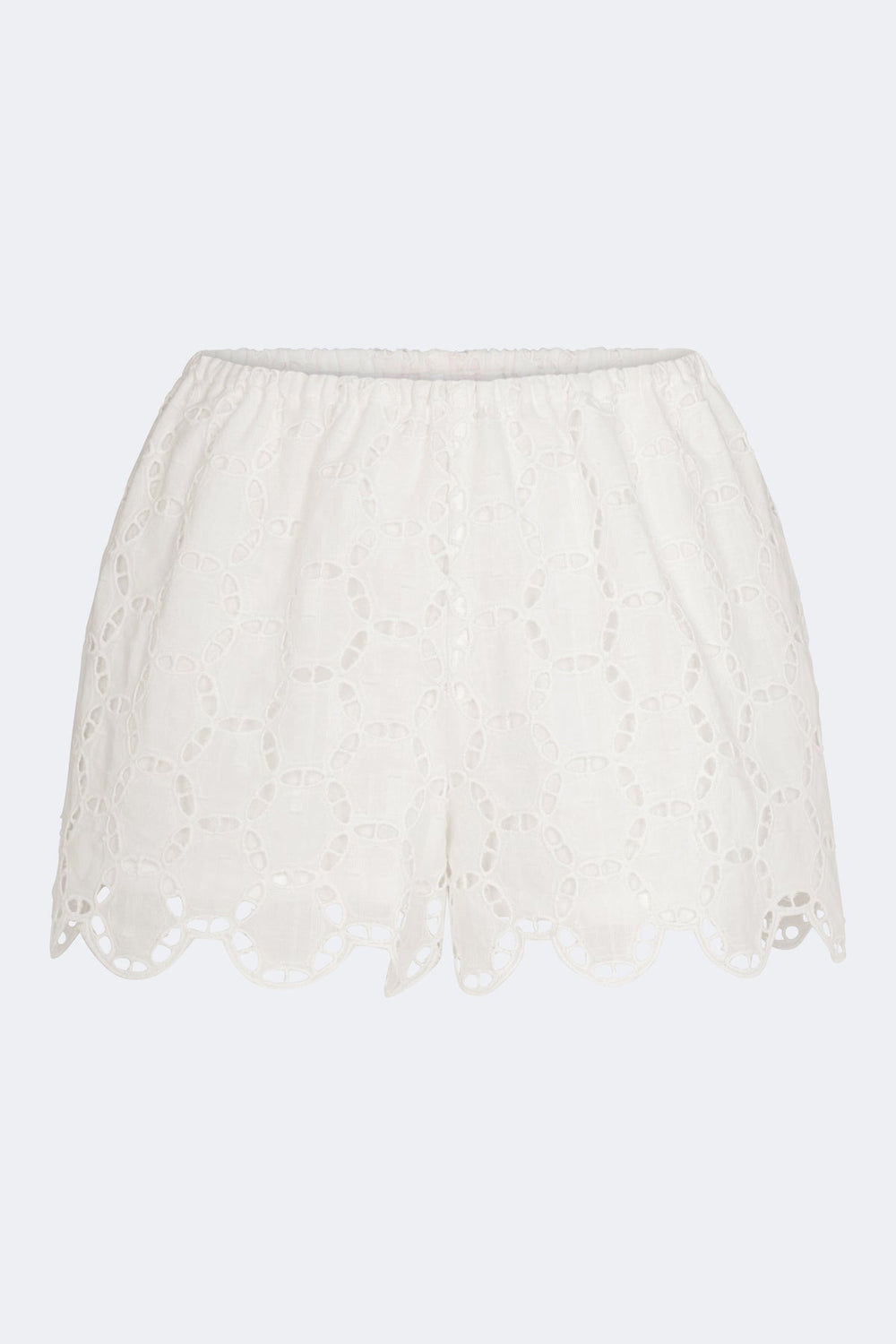 Isa Eyelet Short - Macadamia