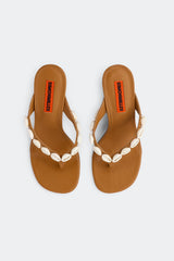 Soleil Wedge - Natural/Caramel