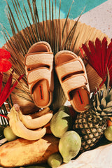Cro Slide - NATURAL RAFFIA