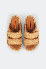 Cro Slide - NATURAL RAFFIA