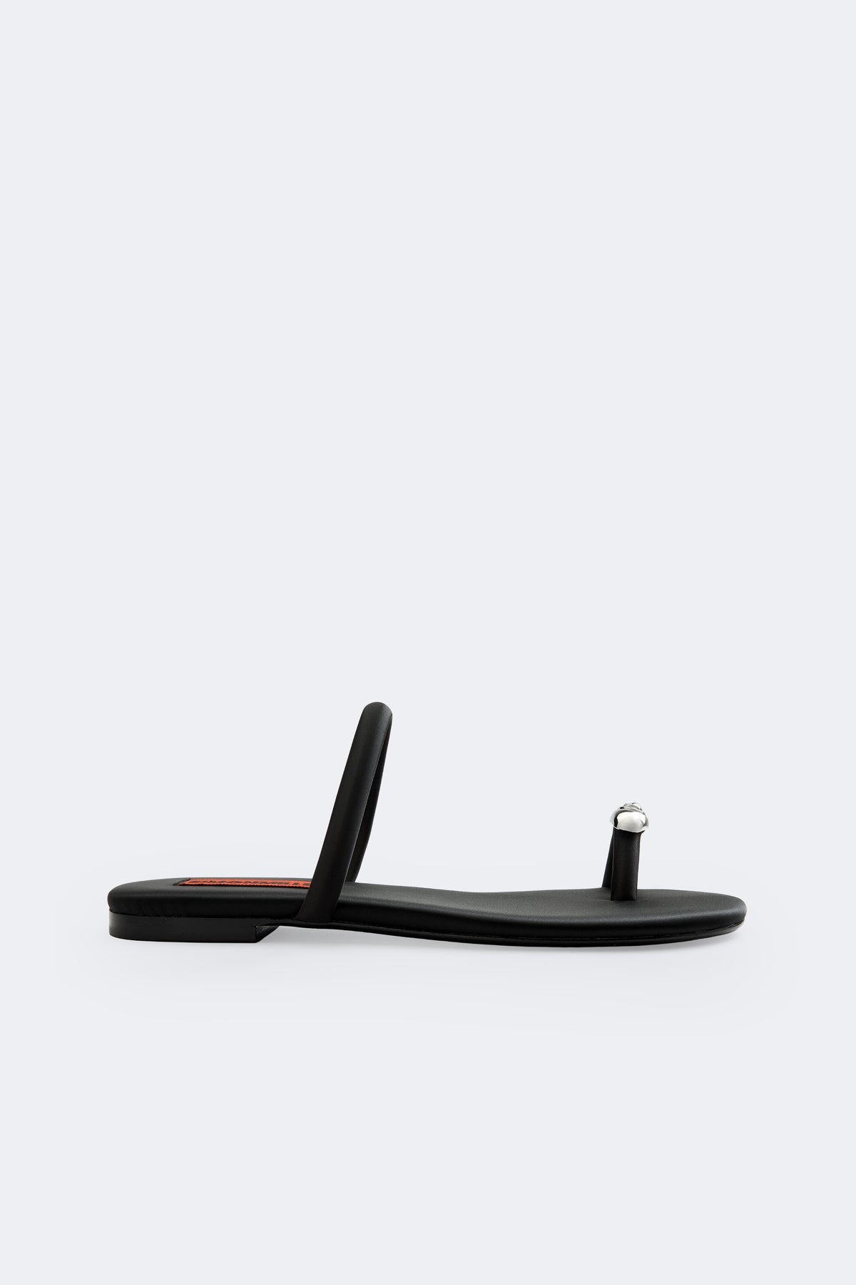 Pipe Sandal - Black/Clear