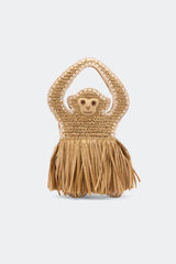Monkey Fringe Bag - Natural
