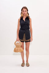 Monkey Fringe Bag - Natural