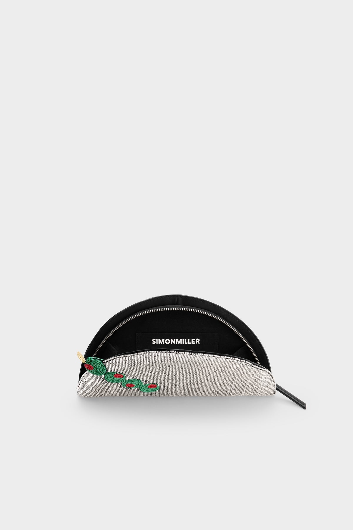 Beaded Lune Clutch - DIRTY MARTINI