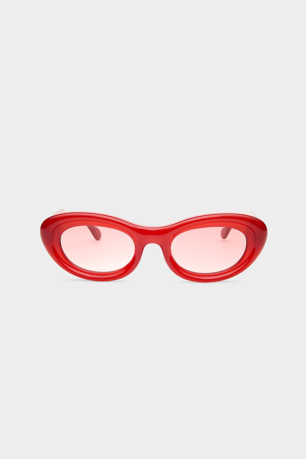 SM X DELARGE MIRAGE SUNGLASSES - MILKY RED