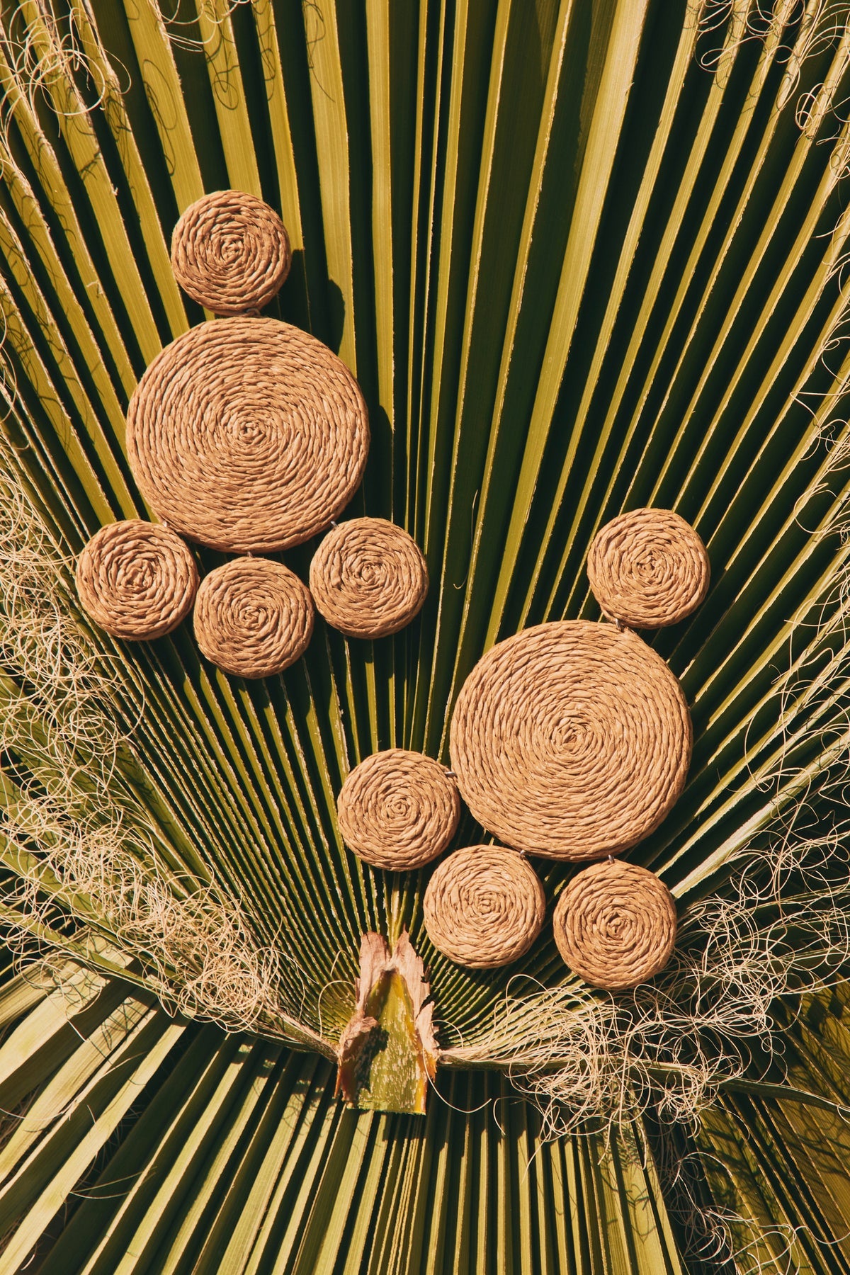Simon Miller Raffia Deco Earring - NATURAL