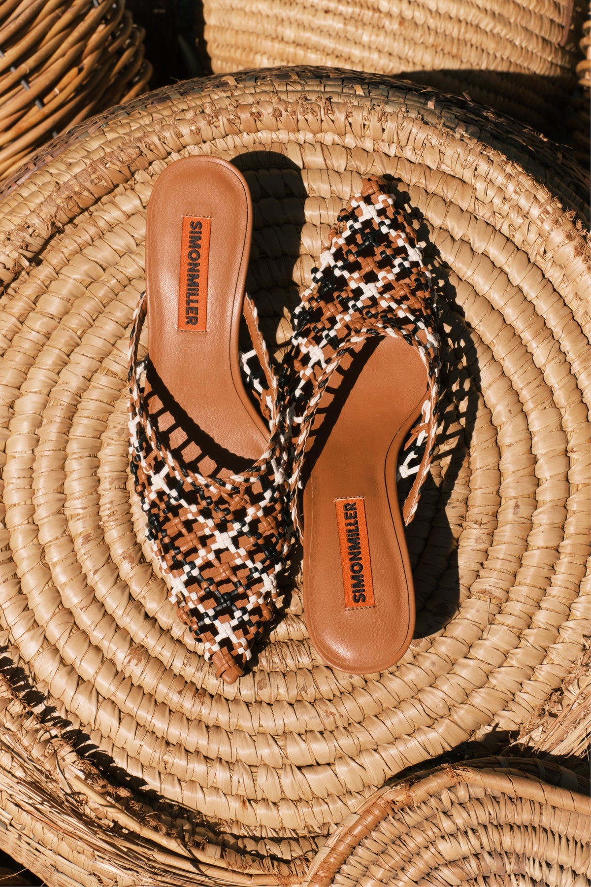 Knotted Gala Mule - Chestnut Multi