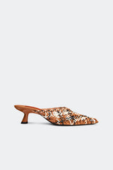 Knotted Gala Mule - Chestnut Multi