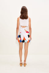 Beep Beep Mini Skirt - Confetti