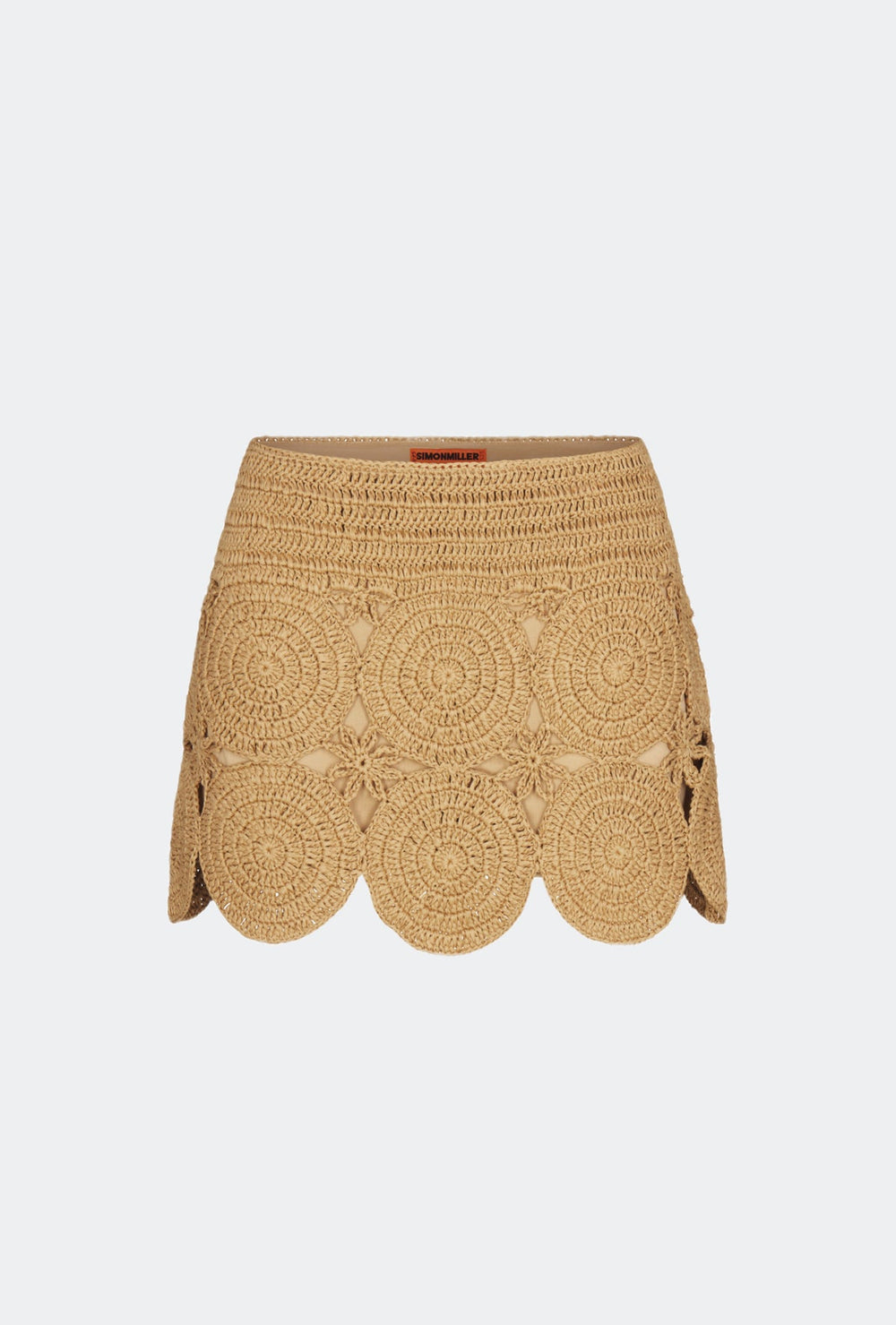 Beep Beep Mini Skirt - NATURAL