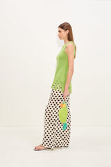 Lisel Knit Top - Lime