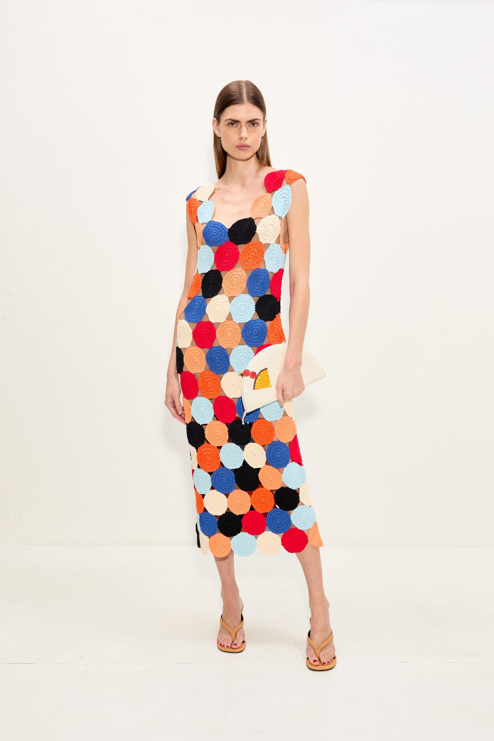 Muro Crochet Dress - Confetti