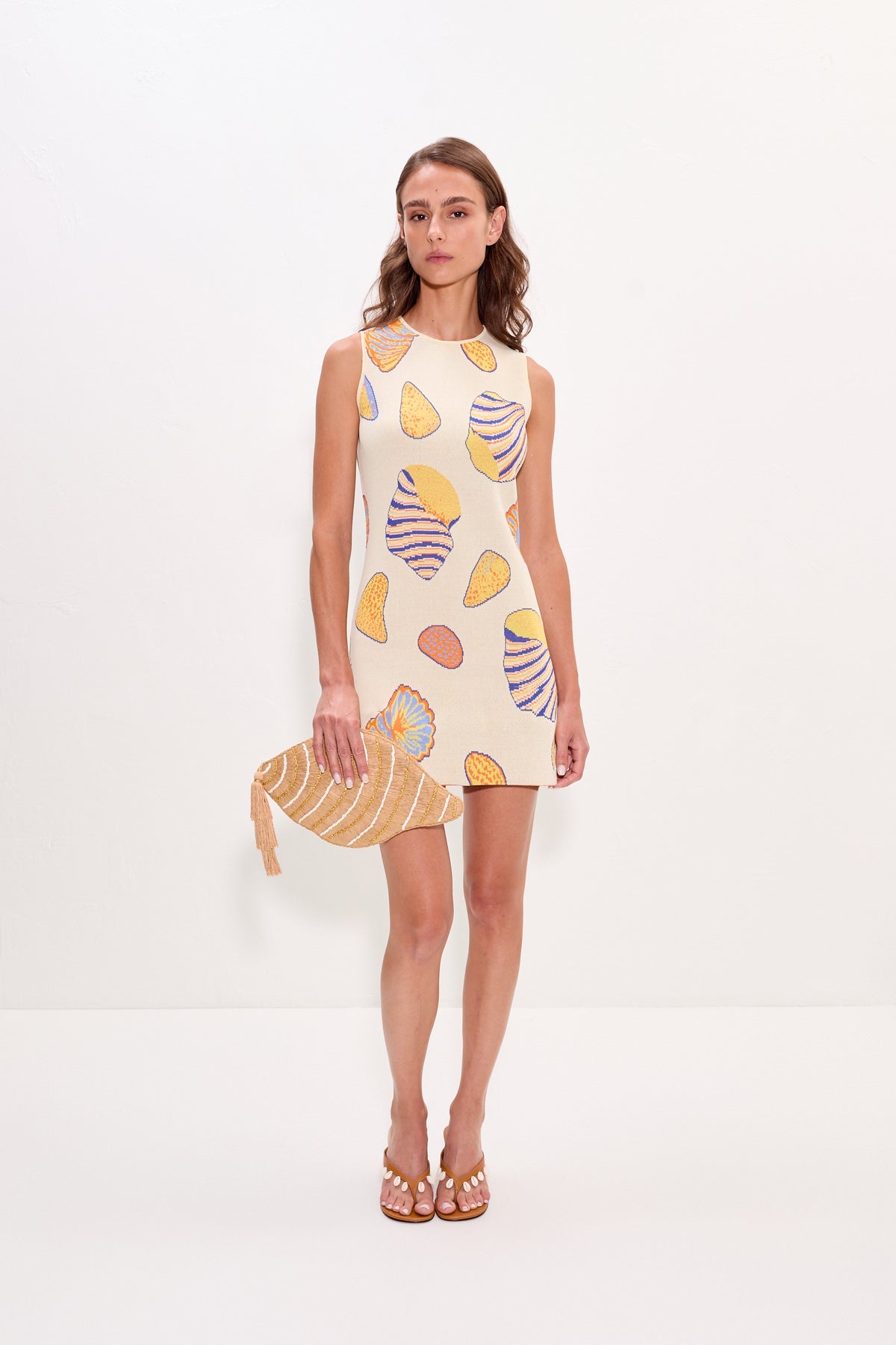 Axon Sleeveless Mini Dress - Vibrant Shell
