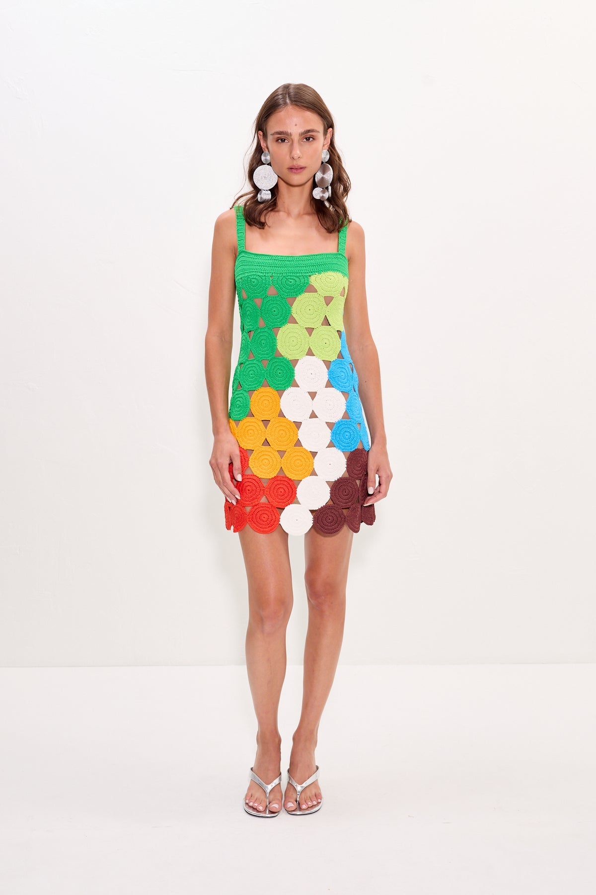Beep Beep Tank Mini Dress - Island Multi