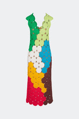 Muro Crochet Dress - ISLAND MULTI