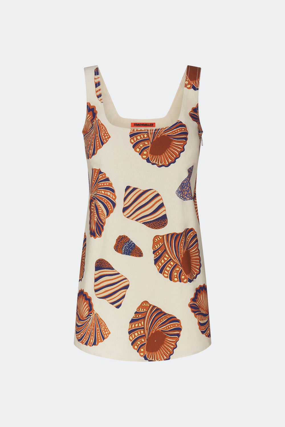 Sahara Linen Mini Dress - Natural Shell
