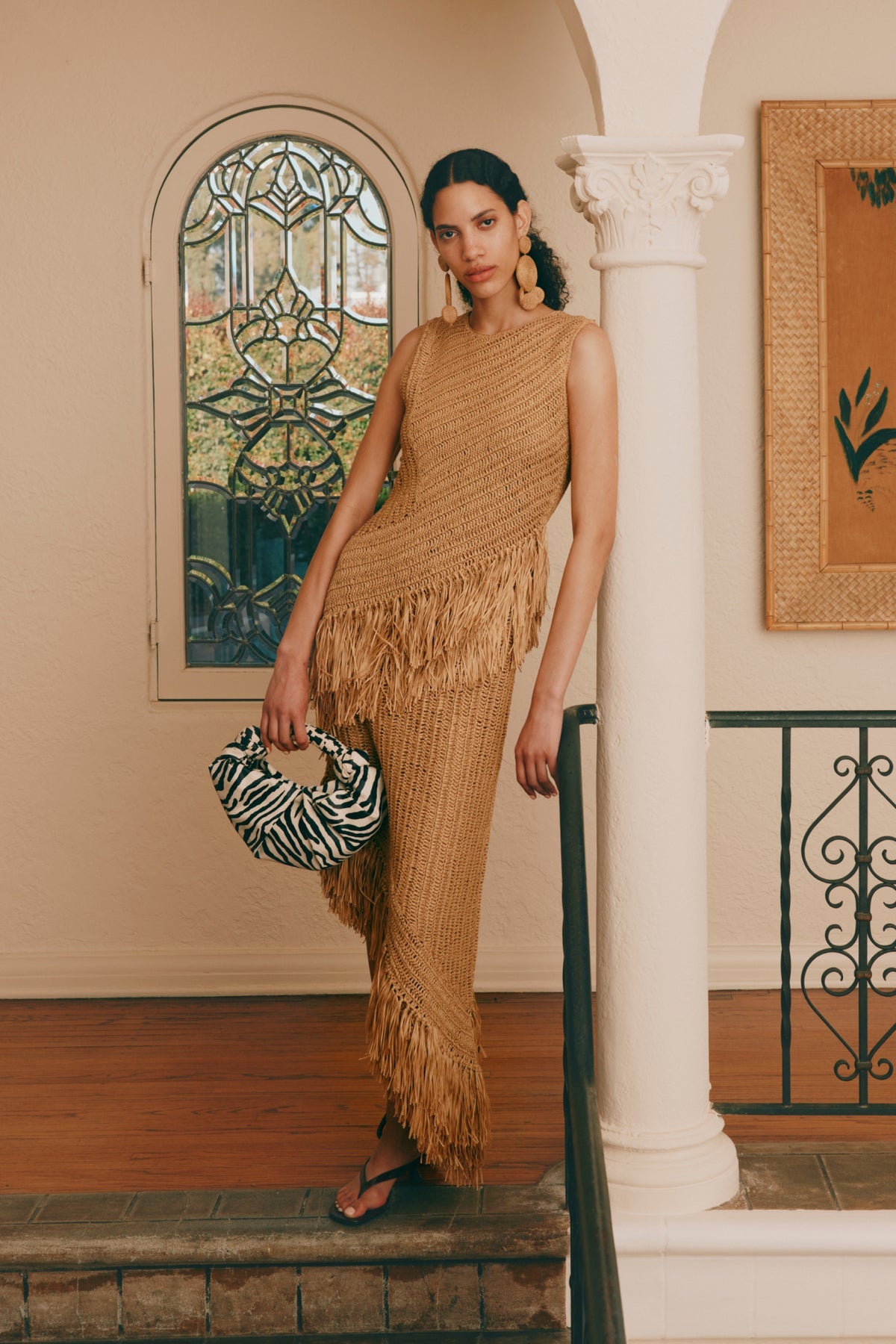 Beja Crochet Dress - NATURAL