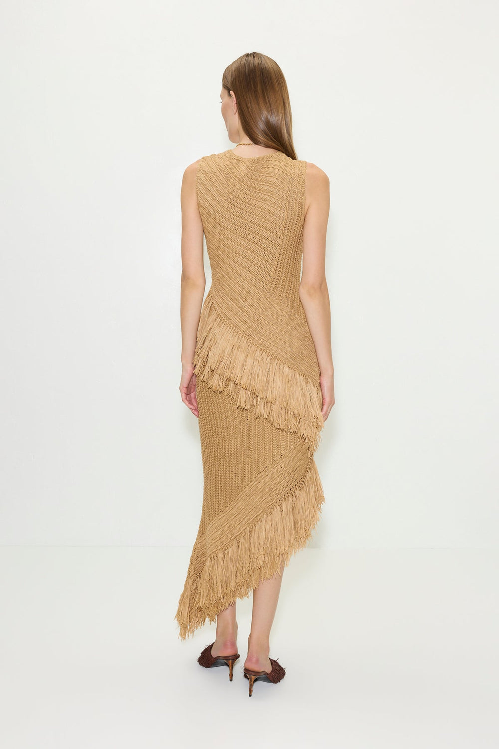 Beja Crochet Dress - NATURAL