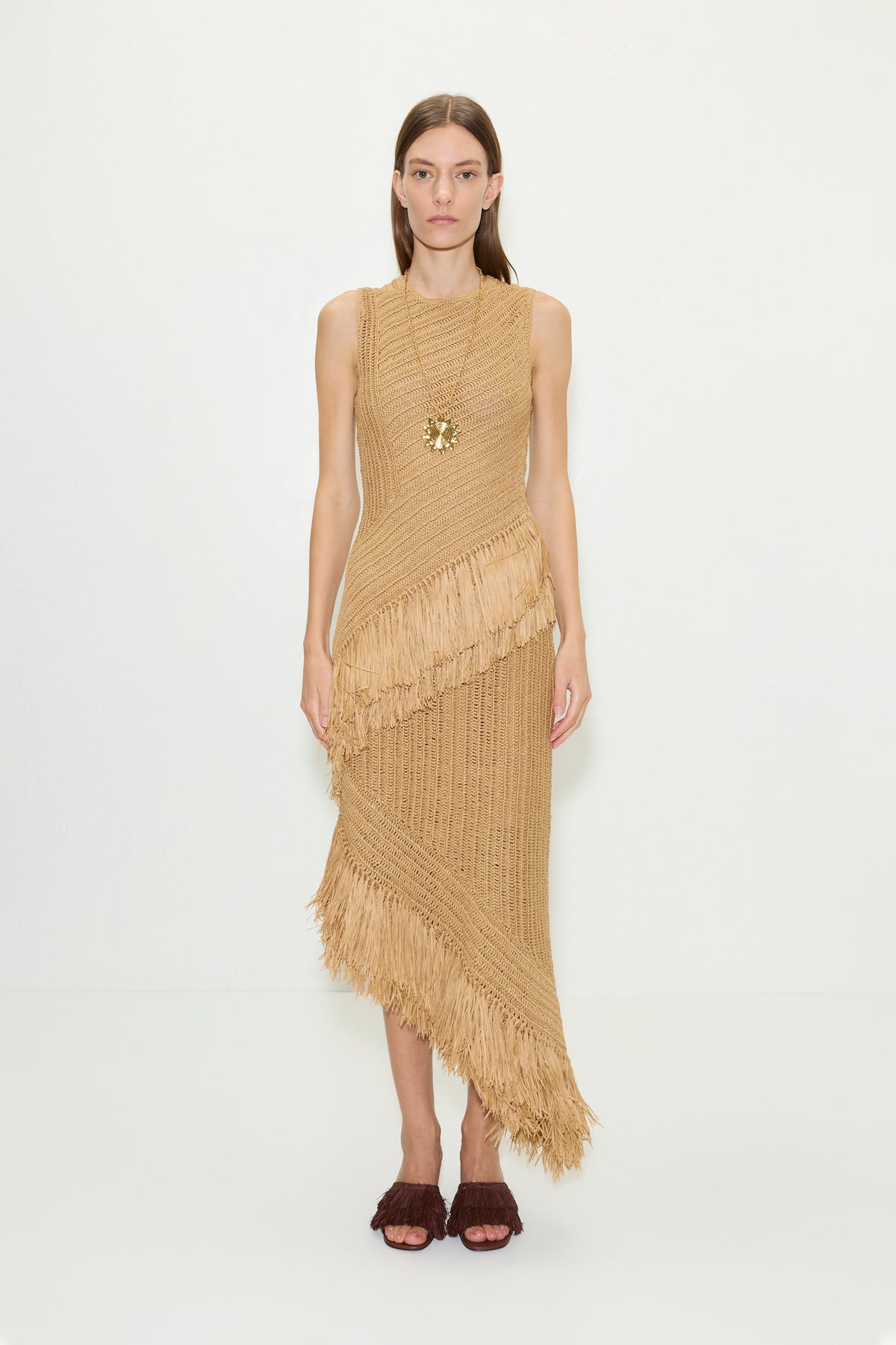 Beja Crochet Dress - NATURAL