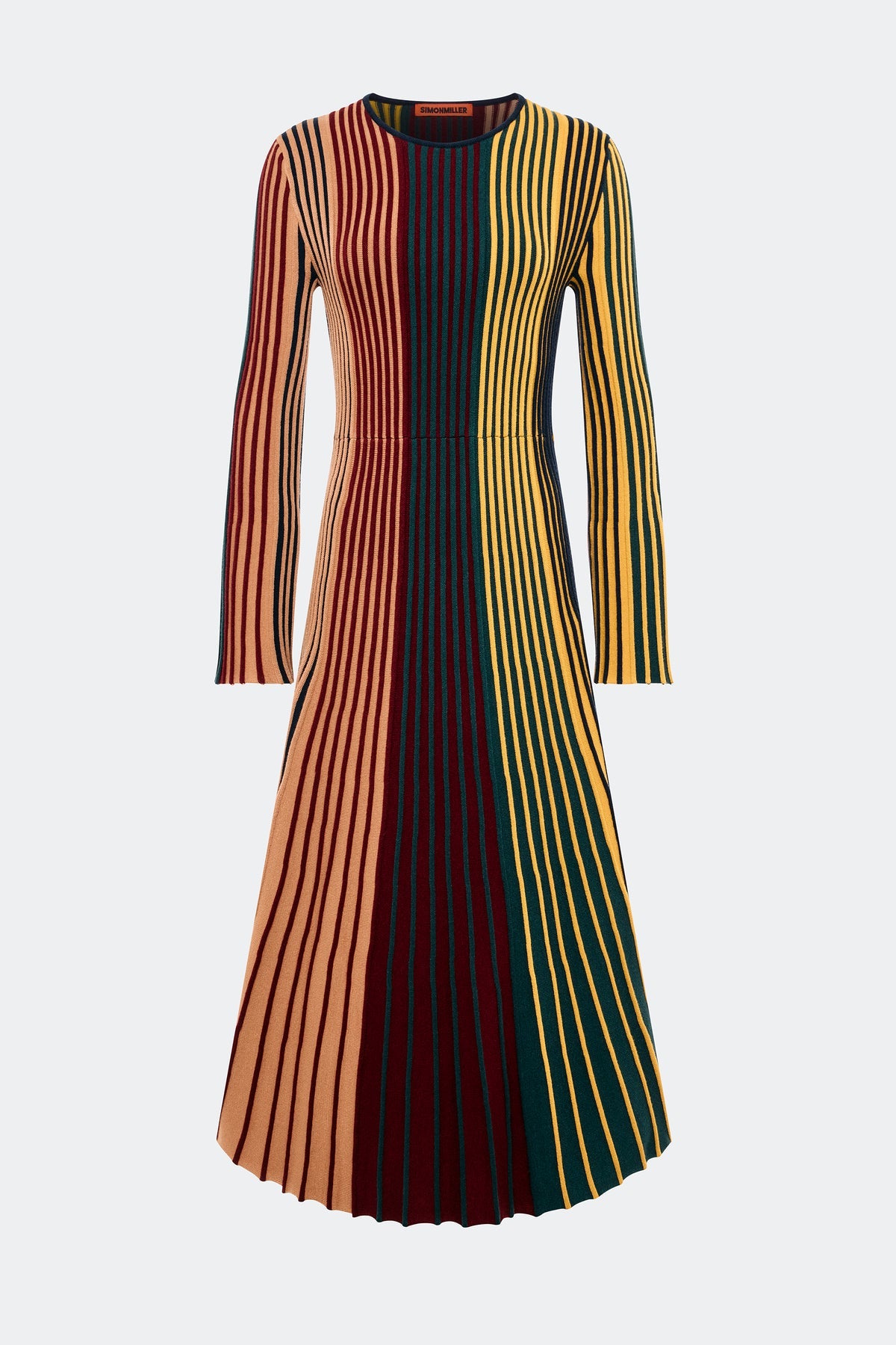 Celia Knit Dress - MULTI COLOR RIB