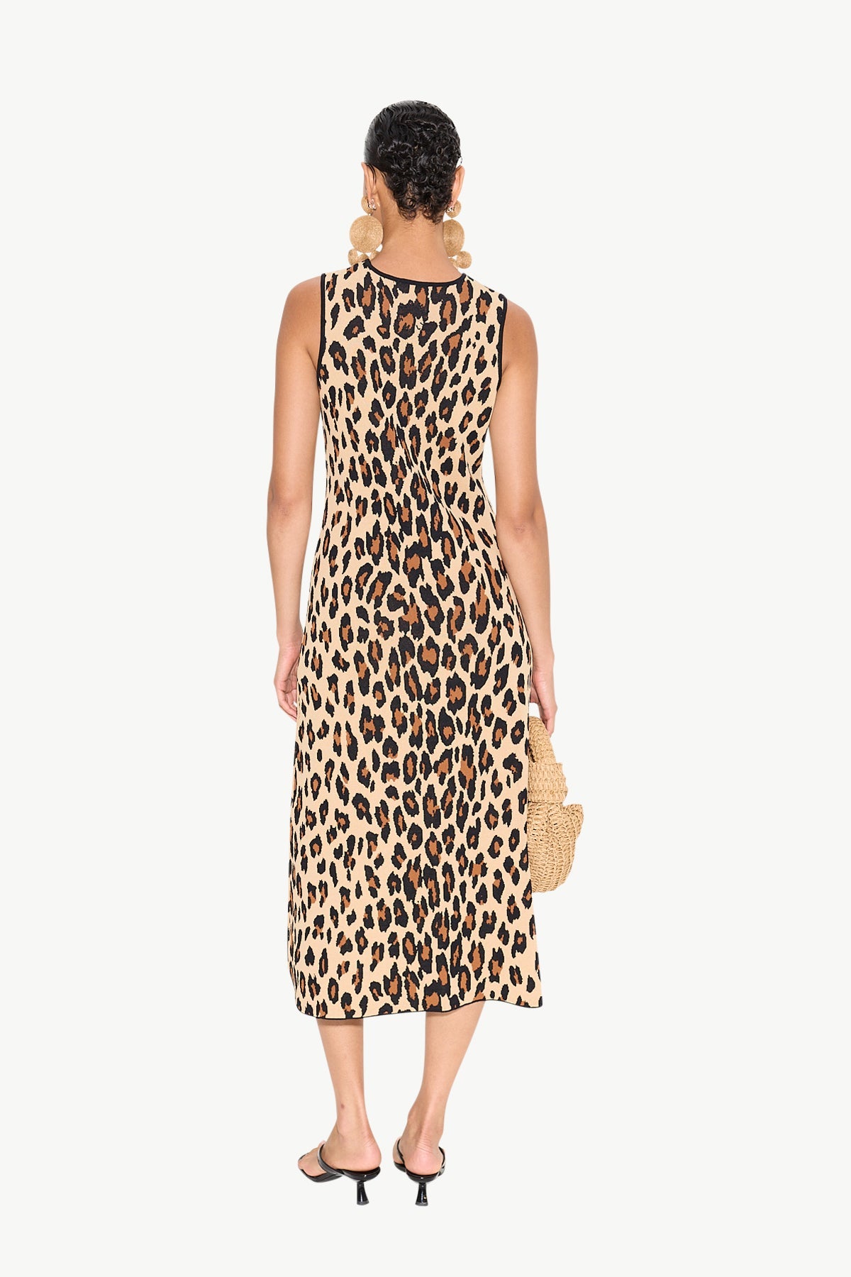 Simon Miller Knits By Axon Sleeveless Dress - CHEETAH