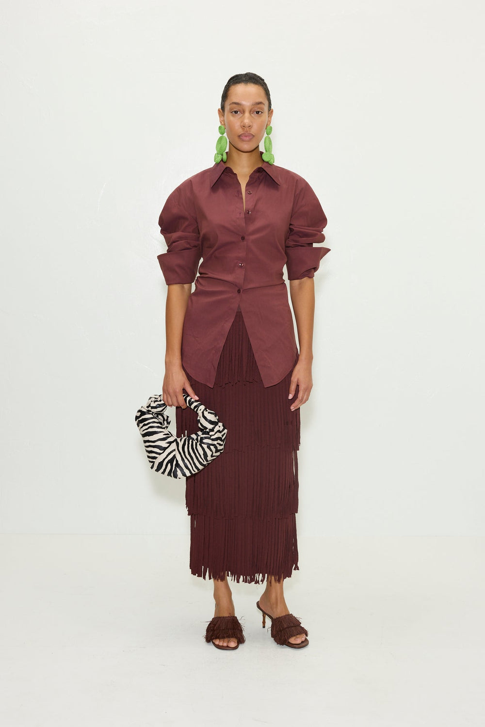 SIMONMILLER Loch Top - CHOCO BROWN