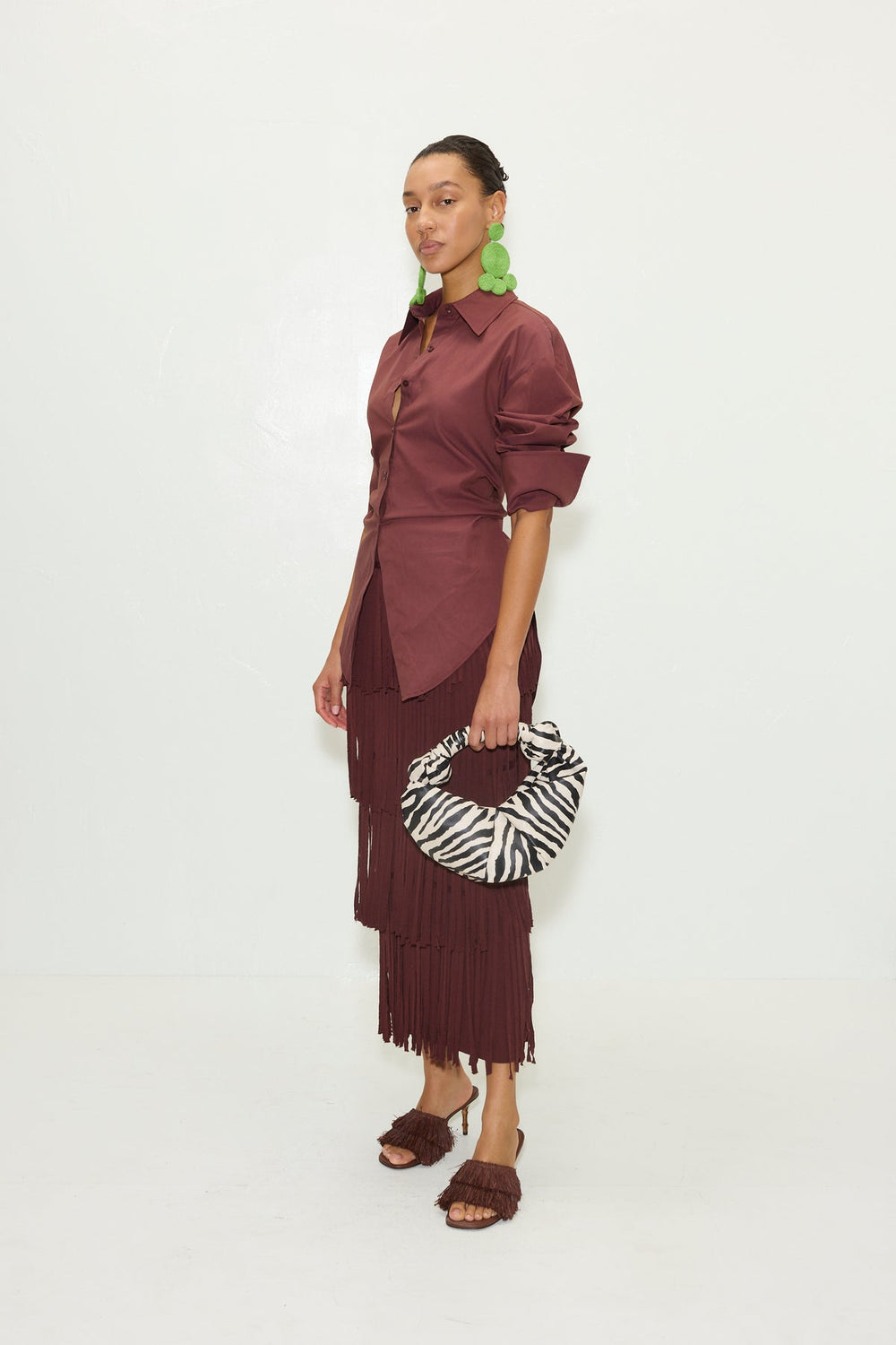 SIMONMILLER Loch Top - CHOCO BROWN