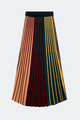 Celia Knit Skirt - MULTI COLOR RIB