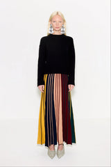 Celia Knit Skirt - MULTI COLOR RIB