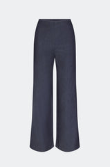 Pia Chambray Pant - Indigo