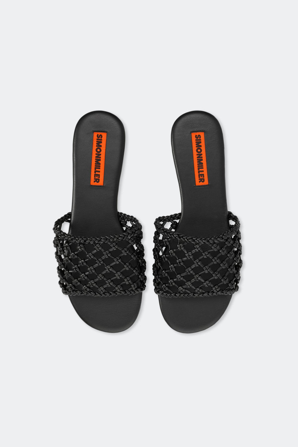 Knotted Salerno Sandal - Black