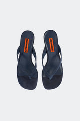 Suede Beep Thong - Ink