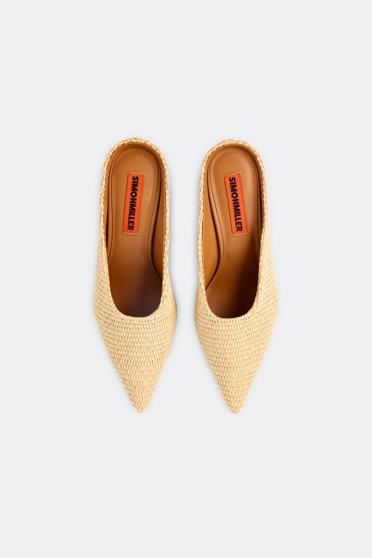 Raffia Gala Wedge - Natural