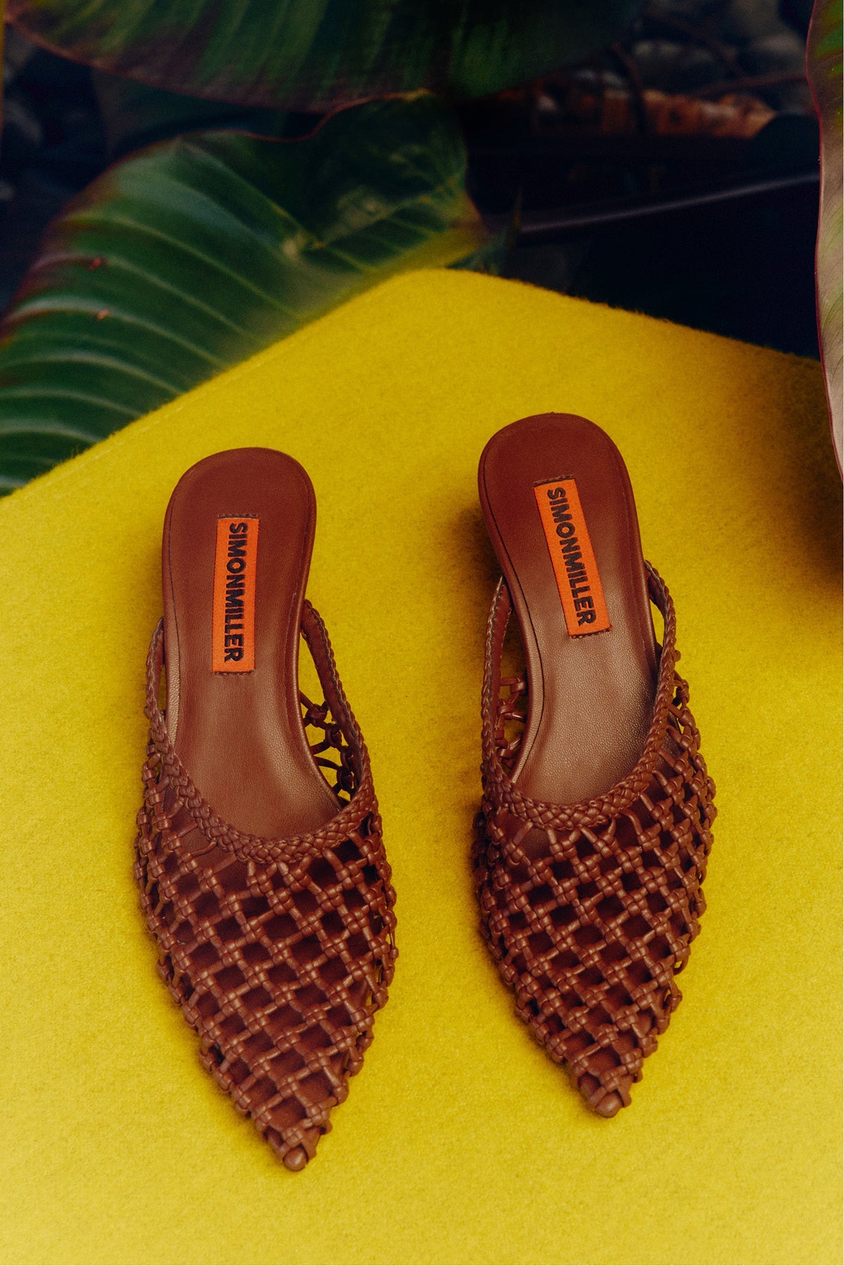 Knotted Gala Mule - CHOCOLATE