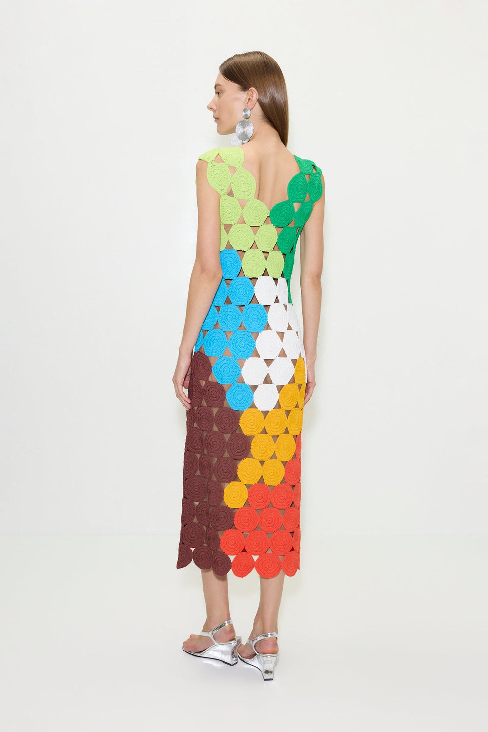 Muro Crochet Dress - ISLAND MULTI
