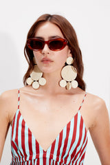 SM X DELARGE MIRAGE SUNGLASSES - HAVANA